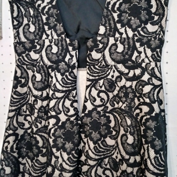 Heartsoul Sleeveless Lace Fit & Flare Dress sz M - Picture 6 of 8